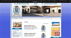 Desktop Screenshot of comune.comerio.va.it